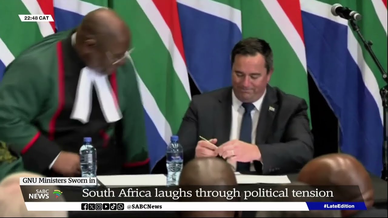 SA laughs through political tension