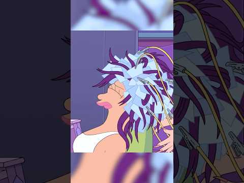 Leela removes her memories of Fry #futurama