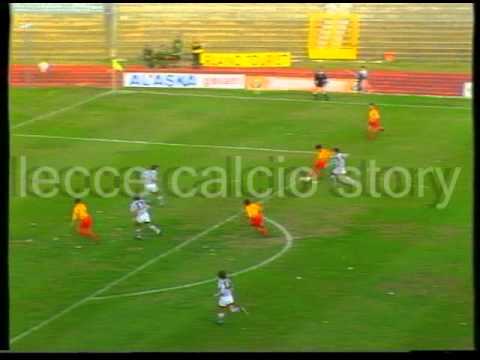 Il bel gol di Ivano Della Morte in LECCE-Ascoli 1 a 0 dell'11 dicembre 1994