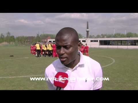 Derrick Tshimanga op bezoek op Dreamstage in Mol Wezel