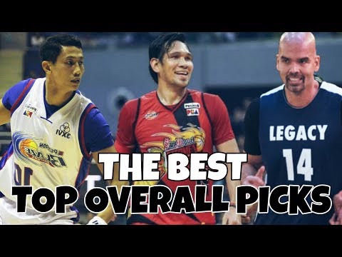 PBA 5 BEST TOP OVERALL PICKS OF ALL-TIME