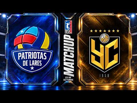 🏐 LVSM | Lares vs. Cafeteros de Yauco | 23 de octubre de 2026 | 8:00 p. m.