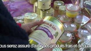 preview picture of video 'Produits du terroir au marché de Roquefort les Pins'