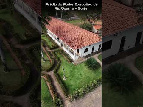 RIO QUENTE GOIÁS, PROJETO VISÃO AÉREA - PREDIO DO PODER EXECUTIVO.