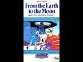 Original VHS Opening Jules Verne S From The Earth To The Moon UK Pre Cert Tape