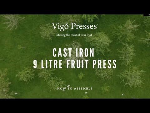 How to assemble Cast Iron 9 Litre Fruit Press