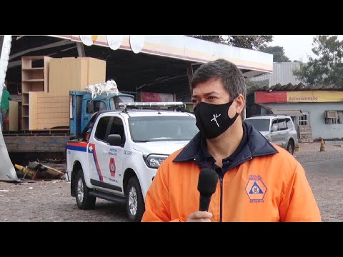Defesa Civil de Rio Claro faz balanço dos danos após a explosão