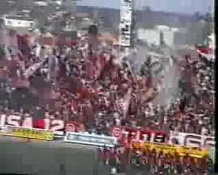 Entrada em campo do xavante!