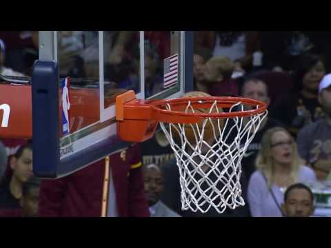 Kevin Love's Hustle Play From the Floor   Hornets vs Cavaliers   Nov 13, 2016   2016 17 NBA Season