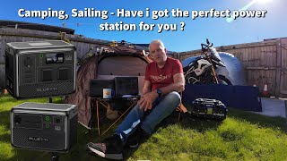 Camping on a Bike, Camper Van, Boat, Ive got the perfect portable power station for you from Bluetti