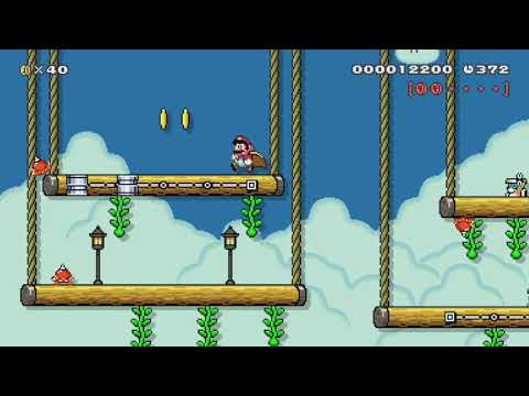 3-2 Cinnamon Cinderwood by Kyevmu - Super Mario Maker - No Commentary 1bm