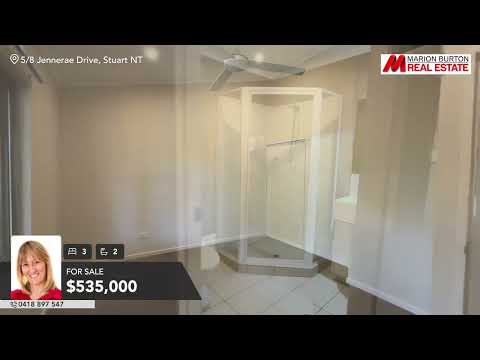 5/8 Jennerae Drive, Stuart, NT 870, 3 침실, 2 욕실, Unit