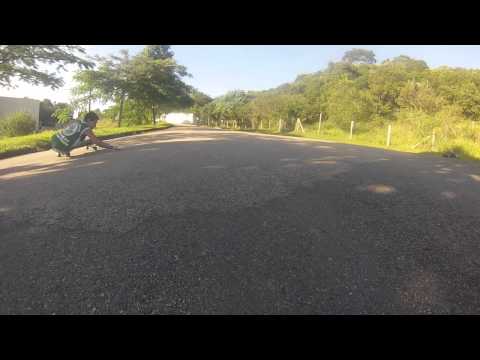 LongBoard Skate DownHill Atletismo Cristian Westemaier Porco Loco Jundiaí