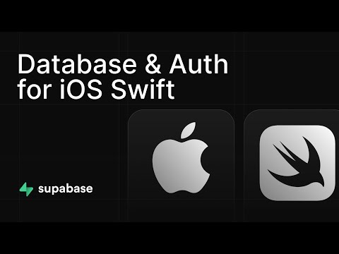 iOS Swift Database & Auth