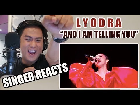 VOCALIST REACTS to Lyodra - And I Am Telling You - Indonesian Idol 2020