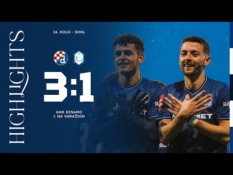 HIGHLIGHTS | DINAMO – VARAŽDIN 3:1 | Tri gola i tri boda na snježnom Maksimiru