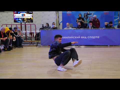 top8 16-18 bboy Bars vs Ugway - брейкданс чемпионат г.Долгопрудный 2021
