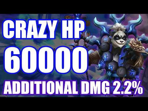 Crazy HP 60000 & Additional DMG 2.2% Mo Long Debut😂😂😂【Summoners War RTA】
