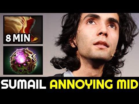 SUMAIL Super Annoying Mid with 8min Boots of Travel Dota 2