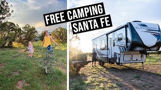 Free Camping Santa Fe | Caja del Rio Dispersed Camping | Where to camp New Mexico