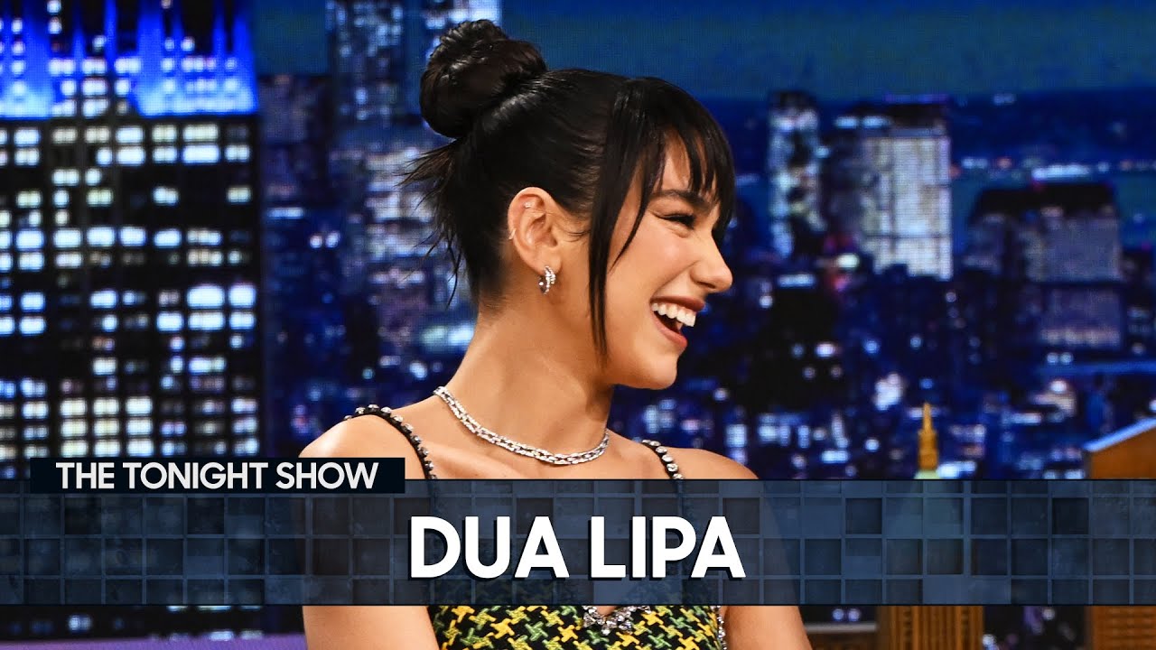Dua Lipa on Reclaiming Her Viral Dance and Working with Elton John | The Tonight Show