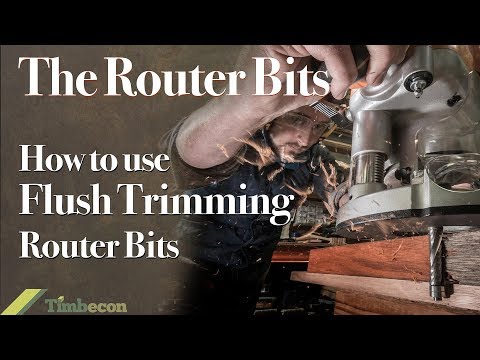 The Router Bits  - How to Use Flush Trimming Bits