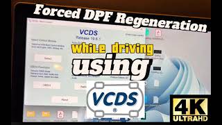 DPF Forced Regeneration activation using VCDS - VW, Audi, Seat, Skoda