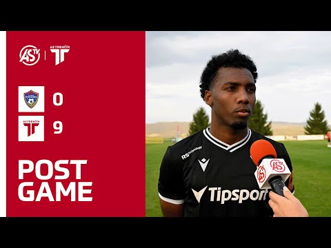 SLOVNAFT CUP | Postgame | Molik-Jesse Khan | FK Junior Kanianka - AS Trenčín 0:9 (0:3)