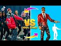 *NEW* FORTNITE DANCES IN REAL LIFE (GOATed,Without You,Celebrate Me,Run it Down,My World Get Griddy)