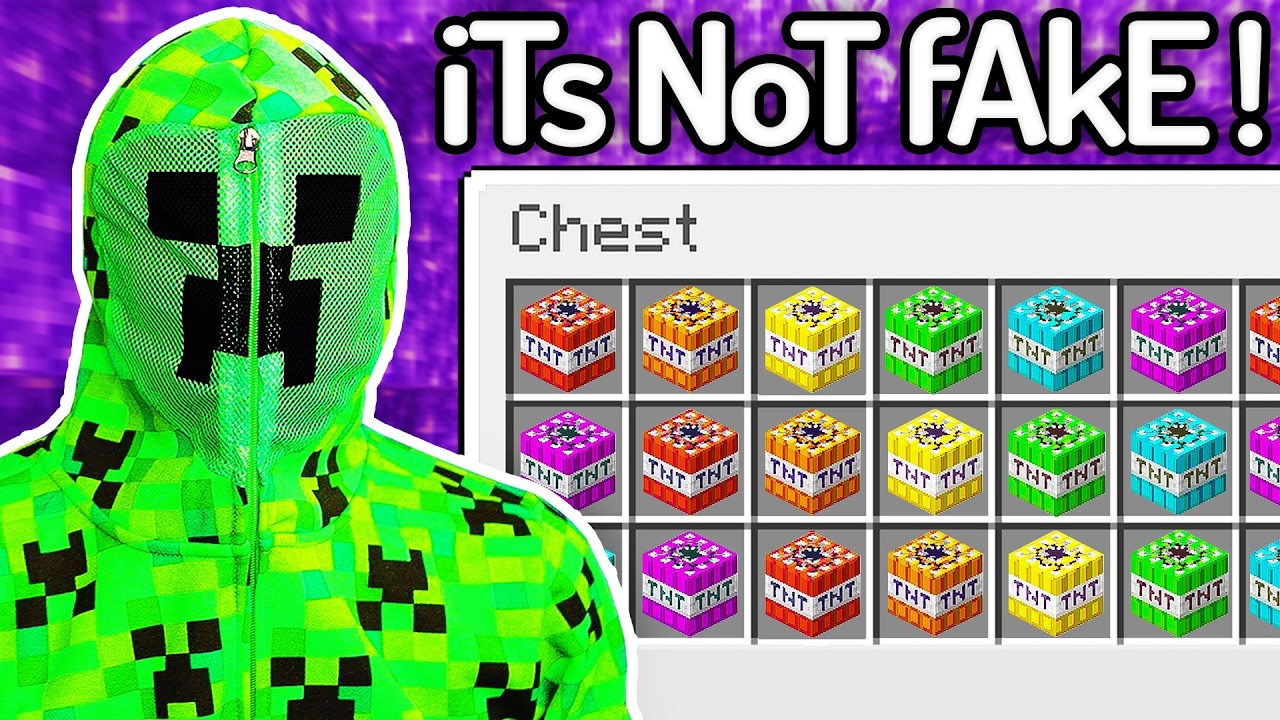 The FUNNIEST FAKE Minecraft Speedruns EVER...