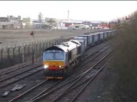 03/01/2009 66412 LESS CO2 to Daventry at Fouldubs Jn