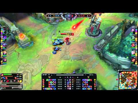 H2k-Gaming Odoamne - katarina vs Talon - patch 4.20