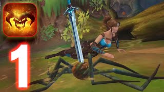 BladeBound ‏‏Gameplay walkthrough Part 1 (iOS, Android)