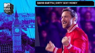 David Guetta, Charli XCX &amp; French Montana Perform &#39;Dirty Sexy Money&#39; | MTV EMAs 2017 | MTV Music