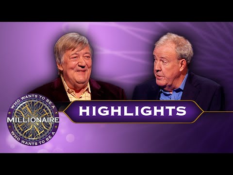 Stephen Fry Tries His Luck With This £125,000 Question | Who Wants To Be A Millionaire