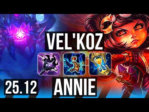 VEL'KOZ vs ANNIE (MID) | NA Master | 25.12
