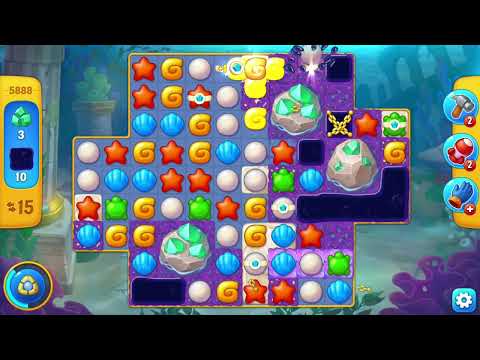 [FISHDOM Walkthrough] Level 5888 (Qua màn - Fishdom)