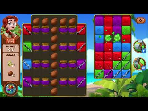 Lost Island Blast Adventure Level 2257 NO BOOSTERS - A S GAMING ✔️