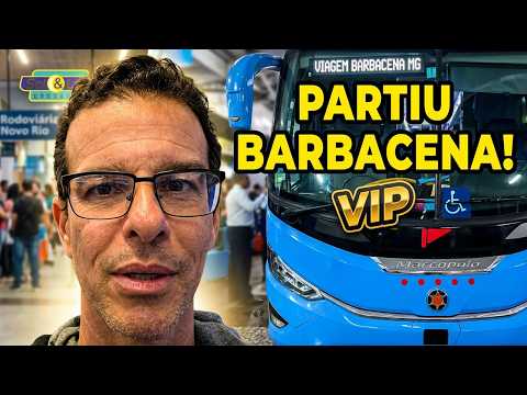 EMBARQUE NA RODOVIÁRIA NOVO RIO - Viagem Barbacena MG / Ep 01