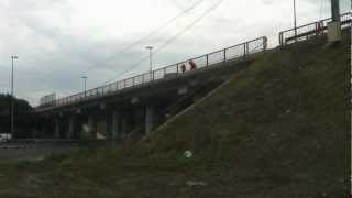 Cleaning the roads in Romania