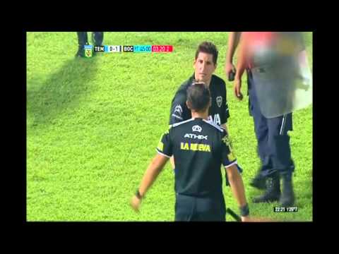 Boca 1 - Temperley 0 Expulsión de Orión / Fecha 2 Torneo Julio H. Grondona 2015