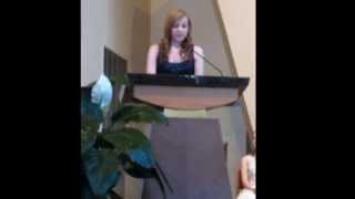 Anna Liggett graduation speech