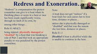 Racing Rules of Sailing with Dave Perry: Redress vs Exoneration