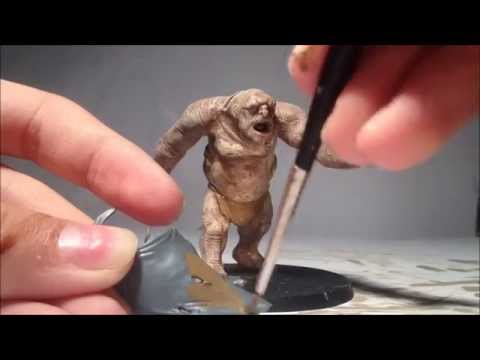How To Paint - The Hobbit Minitures - The Troll's - Games Workshop