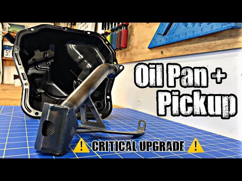STi Oil Pan & Killer B Pickup (oil starvation fix)