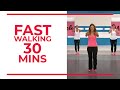 FAST Walking in 30 minutes Fitness Vid FAST Walking in 30 minutes Fitness Vid