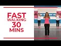 FAST Walking in 30 minutes | Fitness Videos