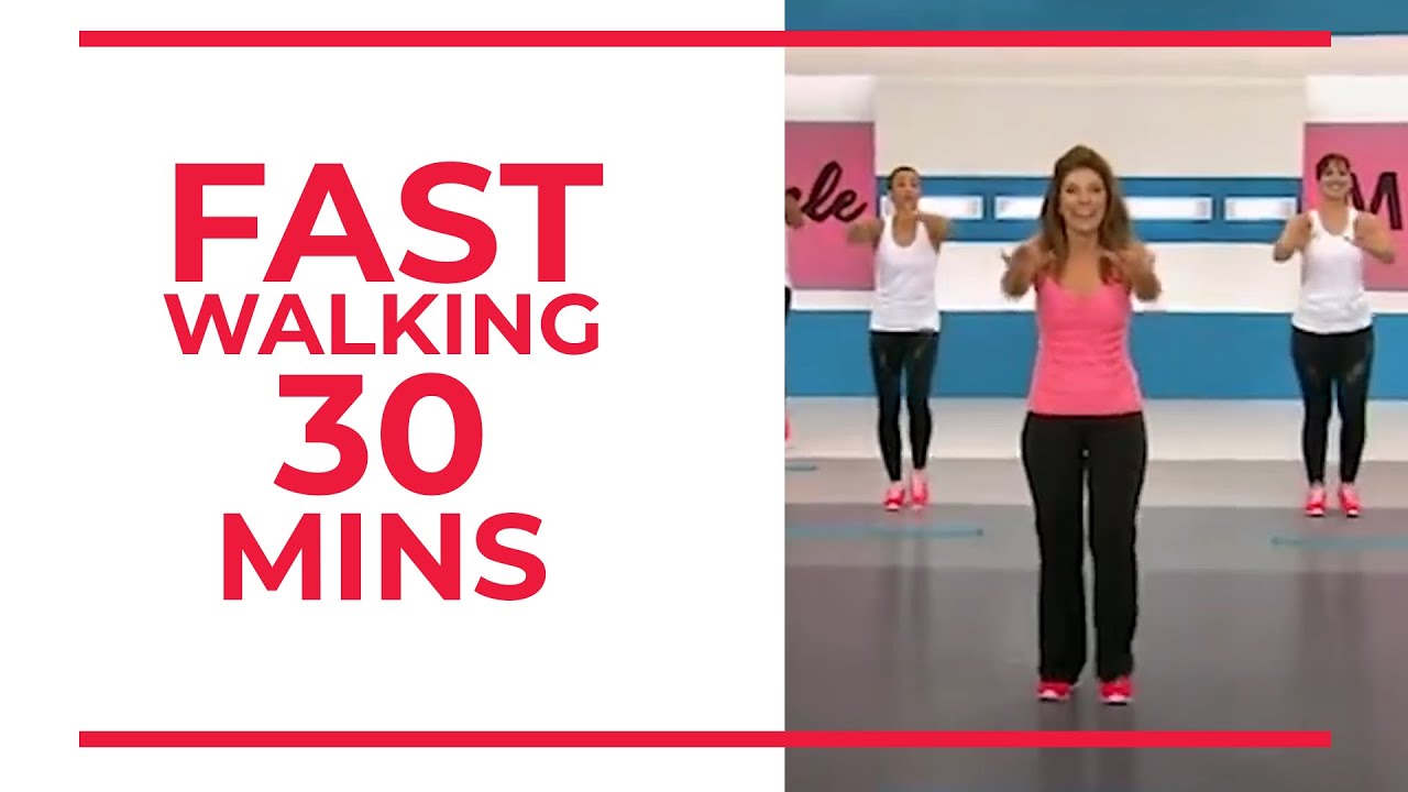 FAST Walking in 30 minutes | Fitness Videos