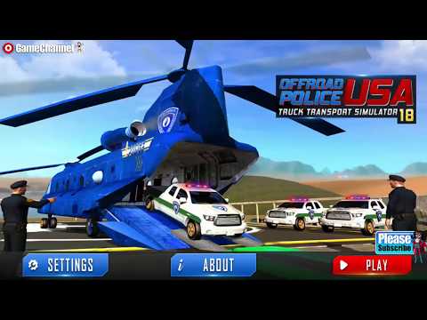 OffRoad Police USA Truck Transport Simulator / Offroad Driving Game/ Android Gamplay Video #2