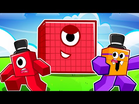 Numberblocks ESCAPE EVIL 1000's HOUSE Obby